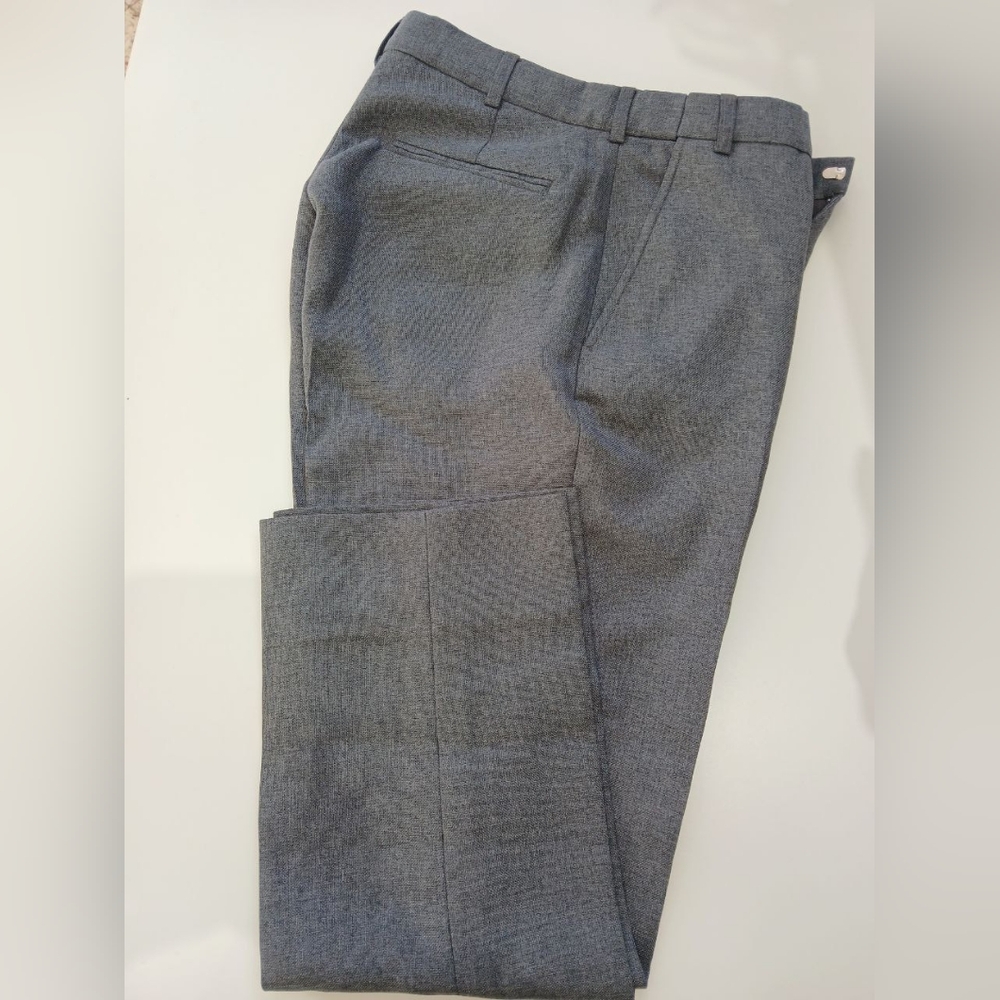 Classic pants. Gray color.